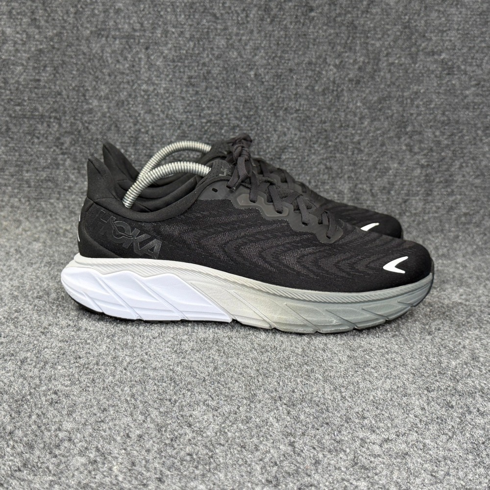 Hoka Arahi 6 Running Shoes Women's 11‎ Black Grey Athletic Run Training Sneakers